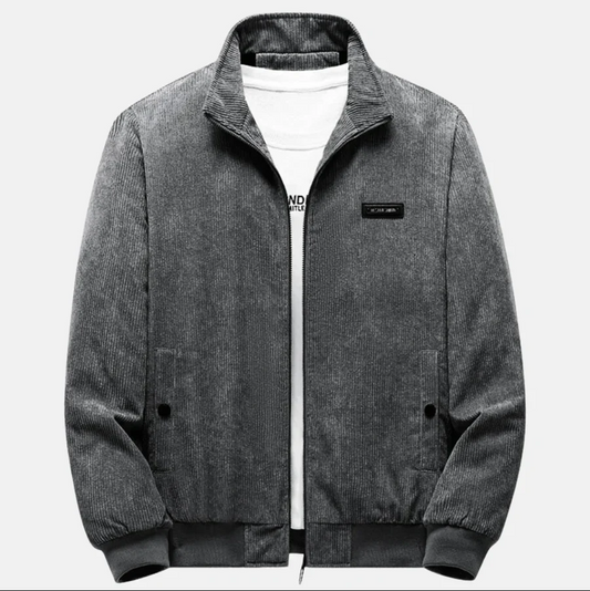 Retro-cordjacke für herren - lässig und vielseitig