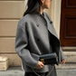 Lisa – trendiger damenmantel im oversize-fit