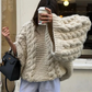 Everlee l kuschelige, übergroße strickjacke