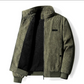 Roger - retro-cordjacke mit kuscheligem sherpa-futter