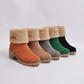 Warm gefütterte damenstiefel für den winter