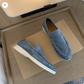 Gio - vintage-loafer aus leder für herren