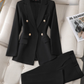 Deborah – set aus blazer und hose für damen