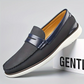 Hochwertige herren-loafer aus leder – elegantes schuhdesign
