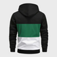 Farbblock-kapuzenpullover für männer