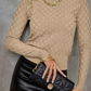 Rita – karierter strickpullover