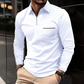 Ethan – klassisches langarm-poloshirt für den frühling