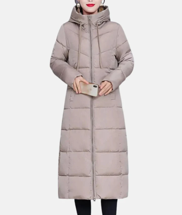 Leona | langer wintermantel für damen