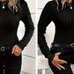 Holga - elegantes stricktop mit muster