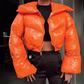 Aoife – stylische kurze pufferjacke mit steppmuster