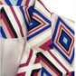 Teena-blazer mit geometrischem muster