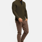 Tobias - stylischer bequemer herrenpullover mit reißverschluss