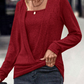 Aniek | einzigartiger strickpullover mit v-ausschnitt