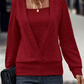 Aniek | einzigartiger strickpullover mit v-ausschnitt