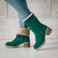 Warm gefütterte damenstiefel für den winter