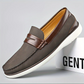 Hochwertige herren-loafer aus leder – elegantes schuhdesign