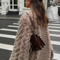 Everlee l kuschelige, übergroße strickjacke