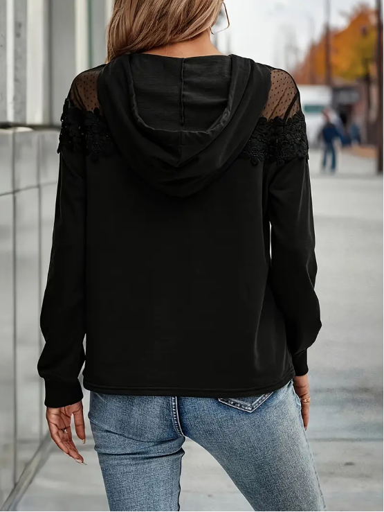Ila – eleganter mesh-hoodie