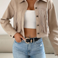 Maayke - böhmische kurze jacke für frauen