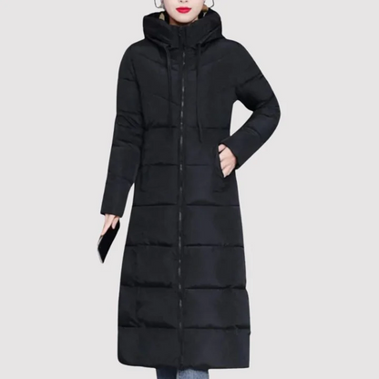 Leona | langer wintermantel für damen