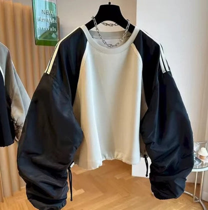 Belinda – übergroßer baumwollpullover