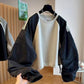 Belinda – übergroßer baumwollpullover