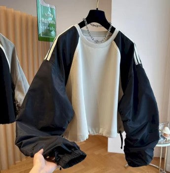 Belinda – übergroßer baumwollpullover