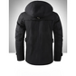 Lange winterjacke für herren - wasserdicht mit kapuze und praktischen taschen