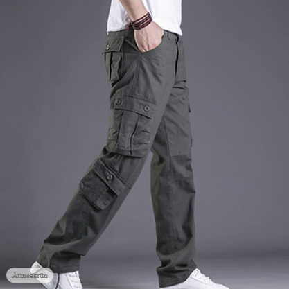 David – stylische cargohose für herren