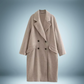 Exklusive trenchcoat-jacke