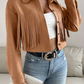 Maayke - böhmische kurze jacke für frauen