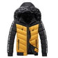 Berno - zweifarbige winterjacke für herren