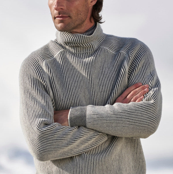 Ricardo - eleganter rollkragenpullover