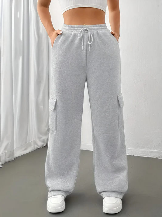 Zora | bequeme und modische jogginghose mit pattentaschen