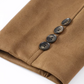 Lily | luxus-blazer aus kamel-wildleder für damen
