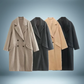 Exklusive trenchcoat-jacke