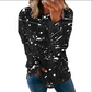 Daphne | lebendiges langärmeliges batik-Top