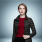 Leichte daunenjacke