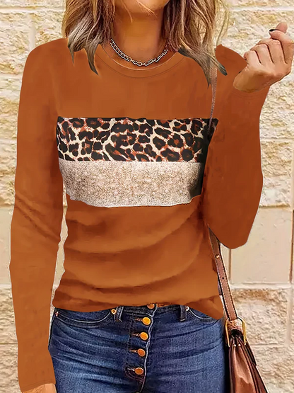 Emmi | das schicke langarmshirt mit leopardenprint