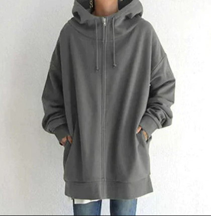 Mahi | damen-kapuzenpullover mit reißverschluss