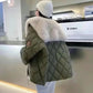 Jacke mit pelzkragen