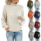 Mia – rollkragenpullover für damen
