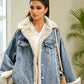 Deno - denim wendejacke