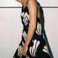 Layla – modernes kleid mit spaghettiträgern