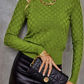 Rita – karierter strickpullover