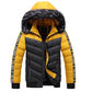 Berno - zweifarbige winterjacke für herren