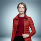 Leichte daunenjacke