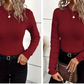 Holga - elegantes stricktop mit muster