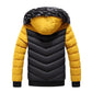 Berno - zweifarbige winterjacke für herren