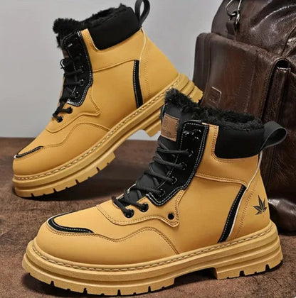 Levi - schneestiefel für herren mit dicker sohle